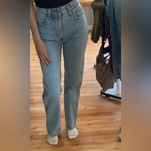 Abercrombie 90’s Relaxed Jean High Rise size24/0